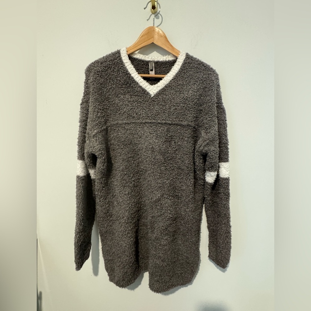 SKIMS Gray Long Sleeve Dress